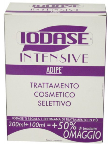 Iodase intensive duopack adipe trattamento inestetismi cutanei 200ml + 100ml