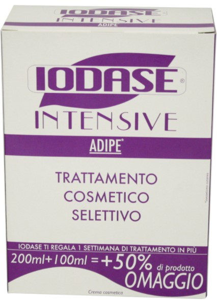 Iodase intensive duopack adipe trattamento inestetismi cutanei 200ml + 100ml