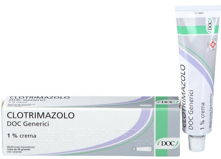 Clotrimazolo DOC crema antimicotica 1% 30g