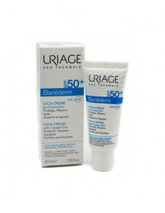 Uriage bariederm cica-crema protettiva riparatrice spf50+ 40ml