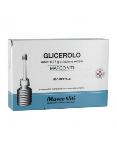 Marco viti glicerolo 6 microclismi 6,75g
