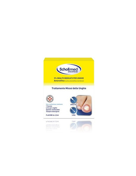 Schollmed trattamento onicomicosi unghie 2,5ml 5%