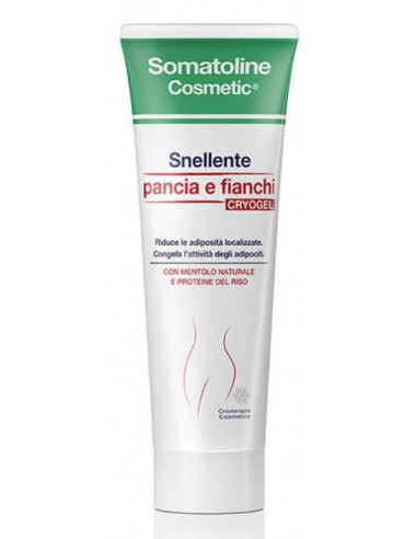 Somatoline crema snellente pancia fianchi cryogel 250ml