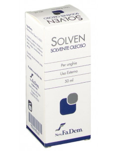 Solven acetone solvente oleoso per unghie 50ml