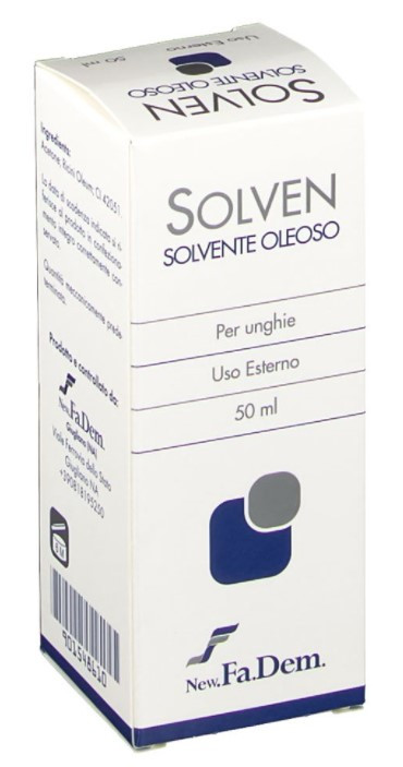 Image of Solven acetone solvente oleoso per unghie 50ml cod085