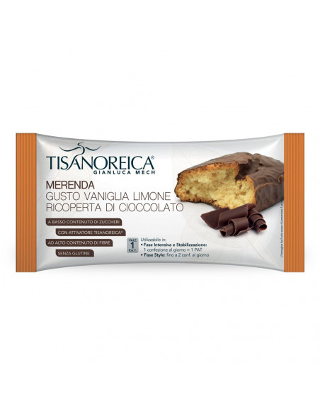 Tisanoreica merenda vaniglia limone e cioccolato 50g