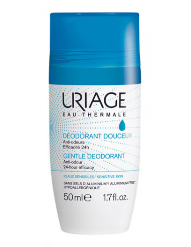 Uriage deodorante douceur roll-on 2 x 50 ml
