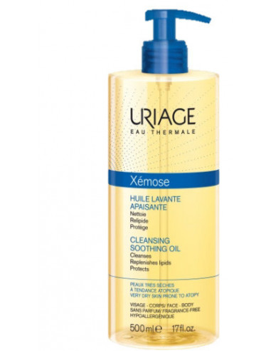 Uriage xemose olio detergente anti prurito 500 ml