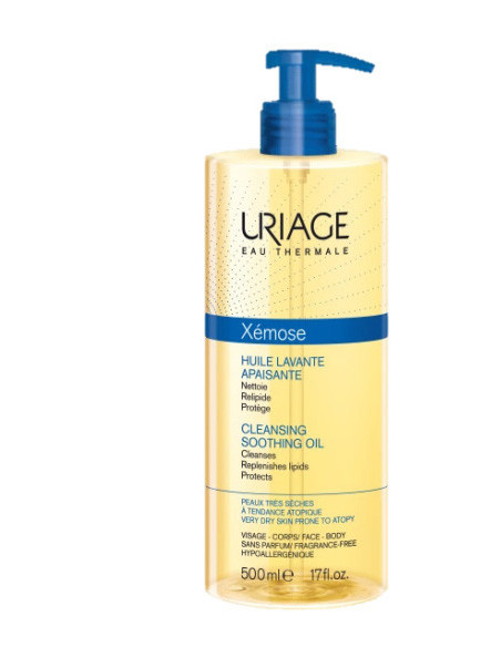 Uriage xemose olio detergente anti prurito 500 ml