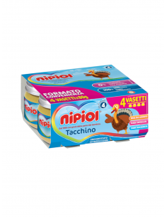 Nipiol omogeneizzato tacchino 4x80g