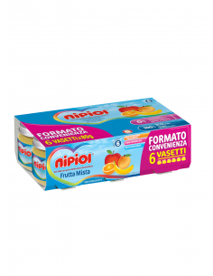 Nipiol omogeneizzato frutta mista 6vasettix80g