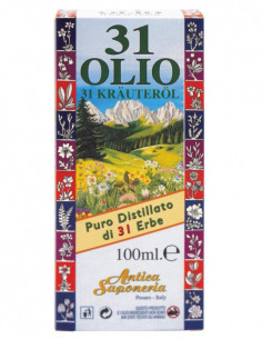 Olio 31 bottiglia vetro 100ml