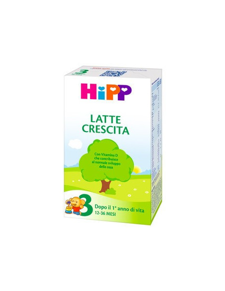 Hipp latte 3 crescita polvere 500g