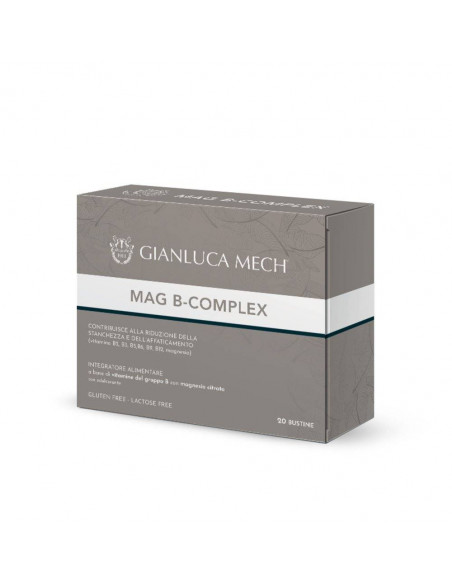 Gianluca mech mag b-complex integratore energetico 20 bustine