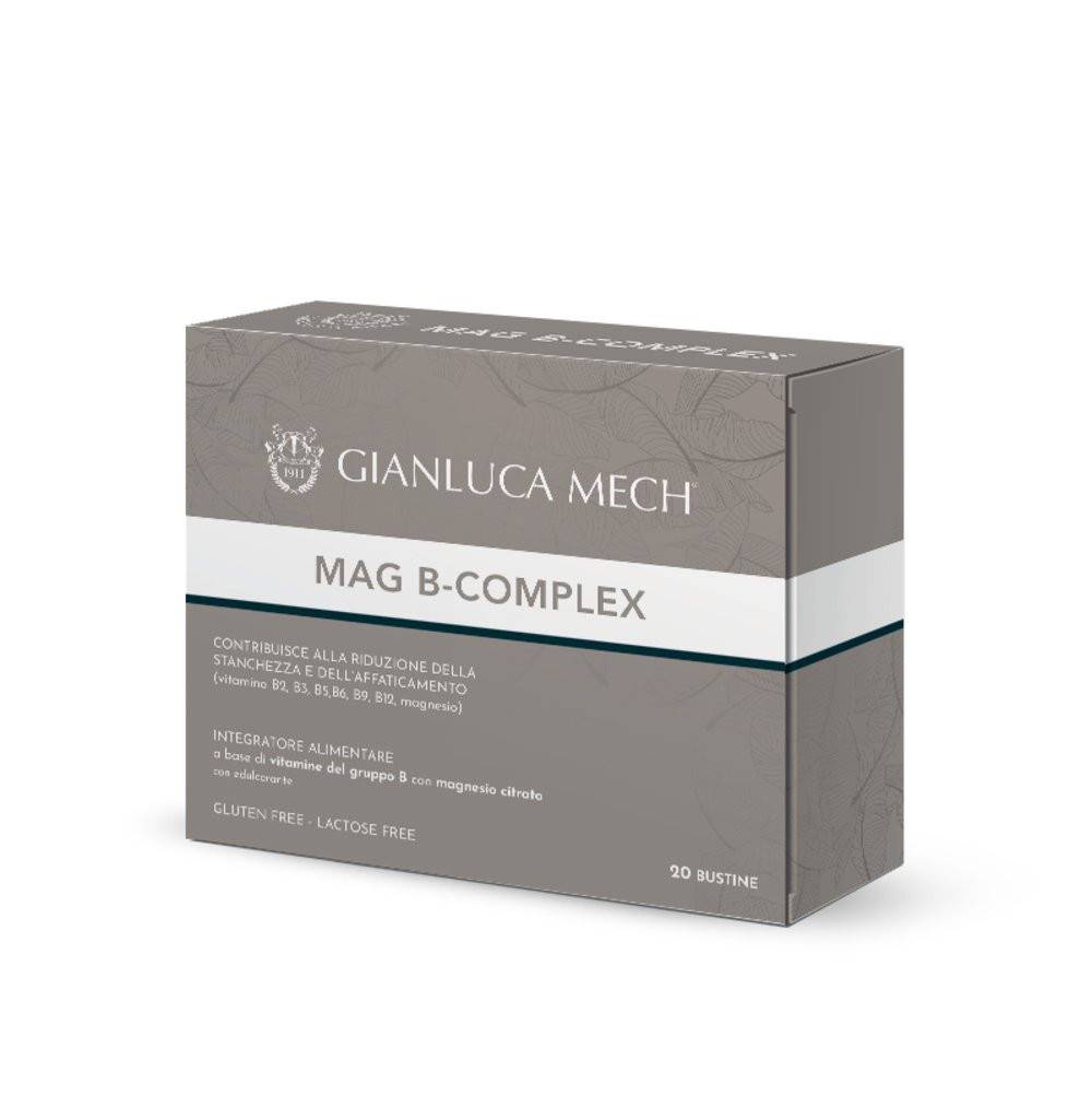 Gianluca mech mag b-complex integratore energetico 20 bustine