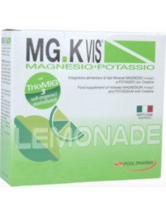 Mgk vis lemonade magnesio potassio integratore 15 bustine