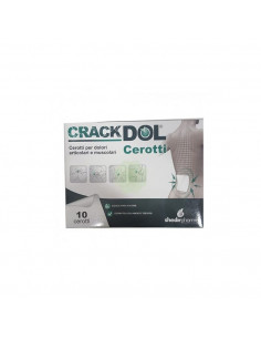 Shedir crackdol cerotto dolori muscolari 10 pezzi