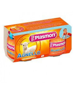 Plasmon omogeneizzato agnello 80 g x 2 pezzi