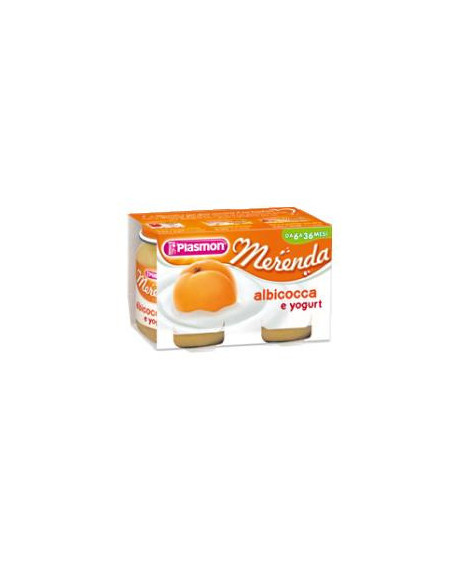 Plasmon omogeneizzato yogurt albicocca 120 g x 2 pezzi
