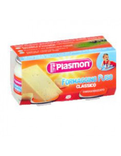 Plasmon omogeneizzato formaggino 80 g x 2 pezzi