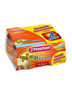 Plasmon omogeneizzato pollo con gift 4 x 80 g