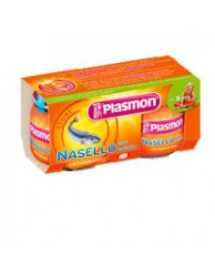 Plasmon omogeneizzato nasello patate 80 g x 2 pezzi