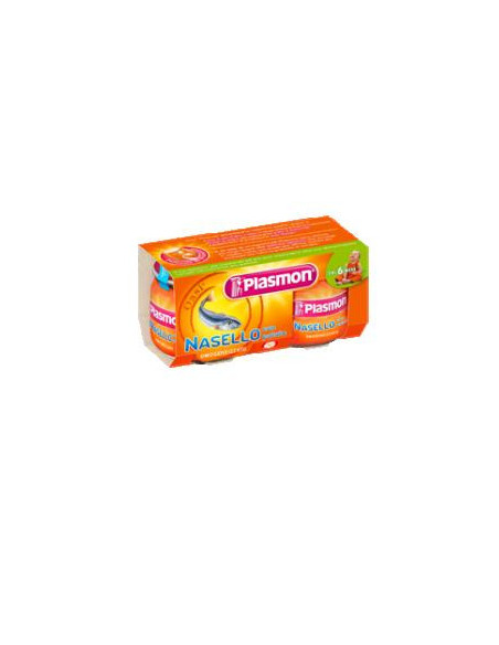 Plasmon omogeneizzato nasello patate 80 g x 2 pezzi
