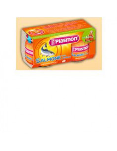 Plasmon omogeneizzato salmone verdure 80 g x 2 pezzi