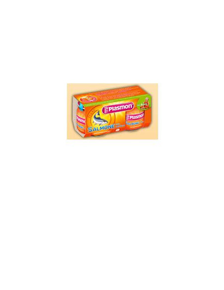 Plasmon omogeneizzato salmone verdure 80 g x 2 pezzi