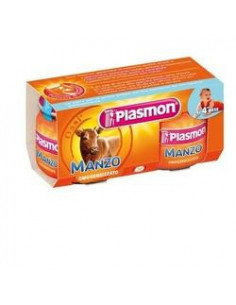Plasmon omogeneizzato manzo 80 g x 2 pezzi