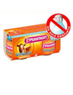 Plasmon omogeneizzato vitello 80 g x 2 pezzi