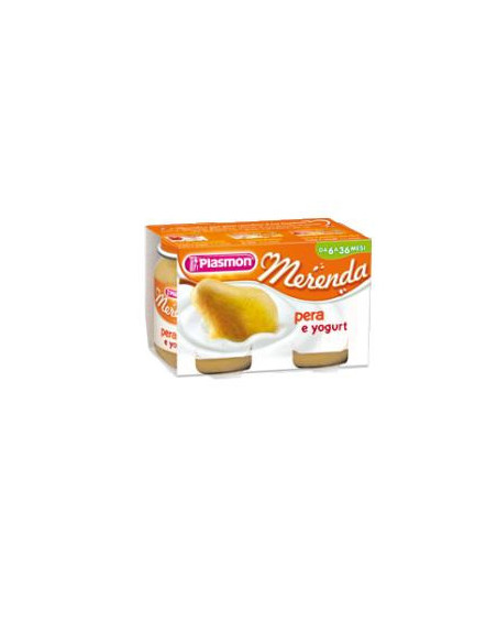 Plasmon omogeneizzato yogurt pera 120 g x 2 pezzi