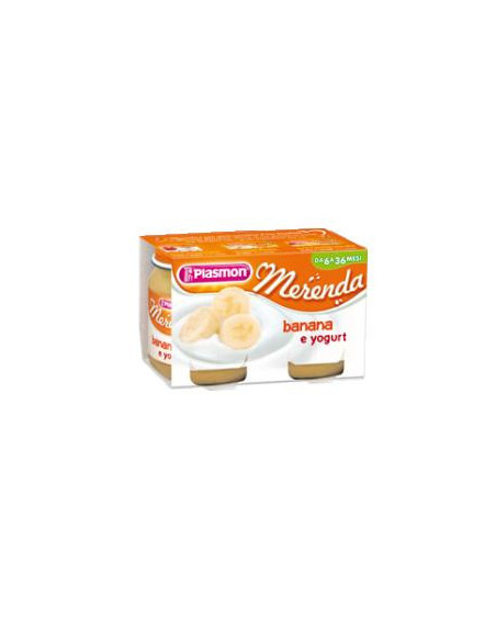 Plasmon omogeneizzato yogurt banana 120 g x 2 pezzi