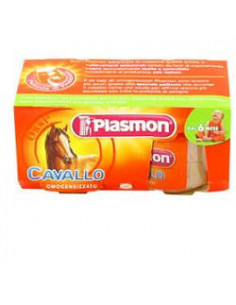 Plasmon omogeneizzato cavallo 80 g x 2 pezzi