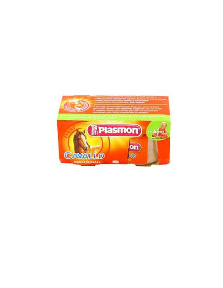 Plasmon omogeneizzato cavallo 80 g x 2 pezzi