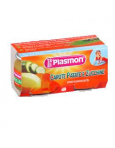 Plasmon omogeneizzato carota/patata/zucc 80 g x 2 pezzi