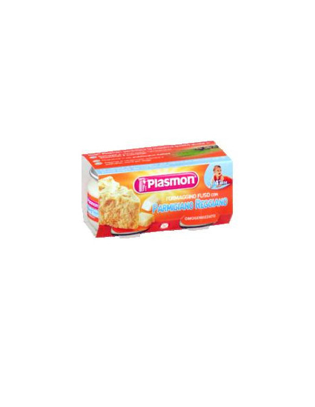 Plasmon omogeneizzato formaggino parmigiano 80 g x 2 pezzi