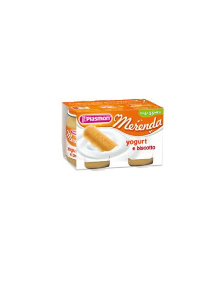 Plasmon omogeneizzato yogurt biscotto 120 g x 2 pezzi