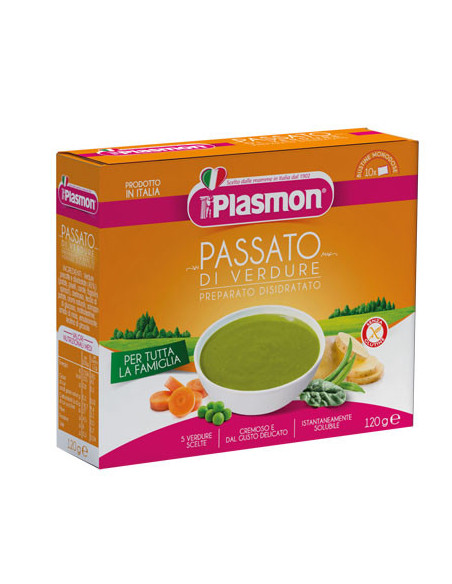 Verdure dry passato verdura 10 buste da 12 g