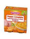 Plasmon omogeneizzato pappe vitello/verdura/riso 190 g x 2 pezzi
