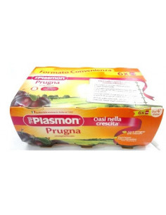 Plasmon omogeneizzato prugna 6 x 104 g