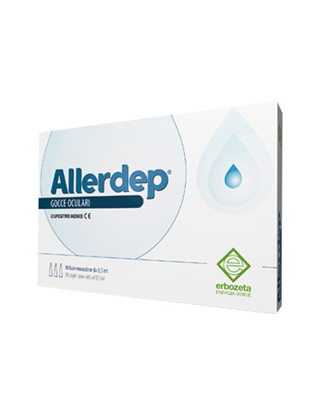 Allerdep gocce oculari 10 fiale monodose 0,5 ml