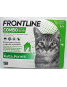 Frontline combo 3pipette gatti e furetti antiparassitario