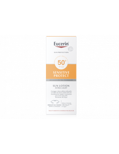 Eucerin sunsensitive protect sun lotion extra light spf50+ 150ml