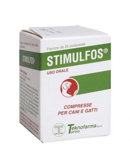 Teknofarma stimulfos 25compresse divisibili multivitaminico
