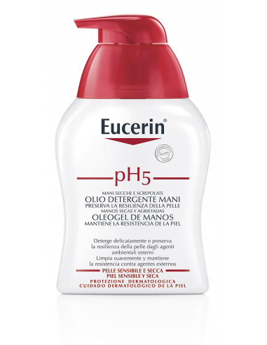 Eucerin ph5 olio detergente mani 250ml