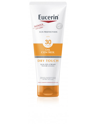 Eucerin oil control dry touch sun gel-crema solare spf30 200ml
