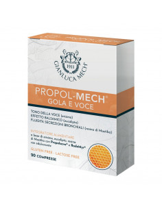 Gianluca mech propol-mech gola e voce 20 compresse