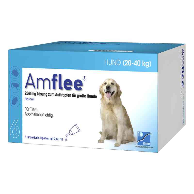 Amflee spoton 3pipette cani da 20-
