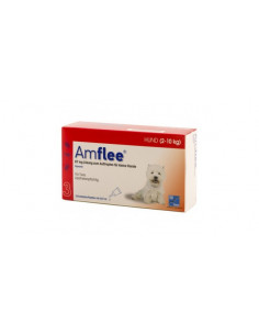 Amflee spoton 3pipette cani da 2-10kg